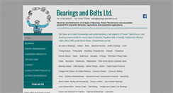 Desktop Screenshot of bearings-and-belts.co.uk
